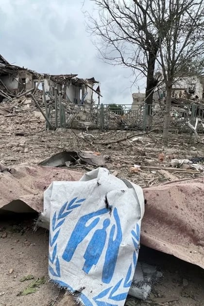 Siete muertos y al menos 13 heridos tras un ataque ruso a un centro de ayuda  humanitaria en Ucrania - Infobae