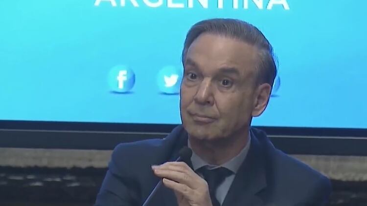 Miguel Ángel Pichetto, senador peronista y candidato a vicepresidente de Cambiemos