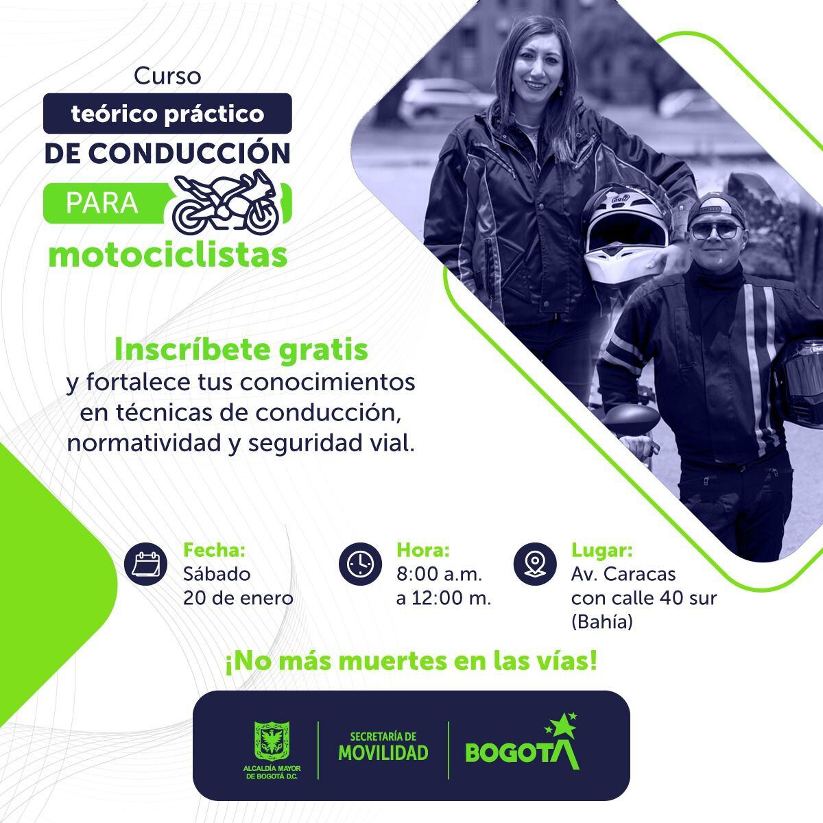 Más información sobre las clases de conducción gratuitas - crédito @SectorMovilidad / X