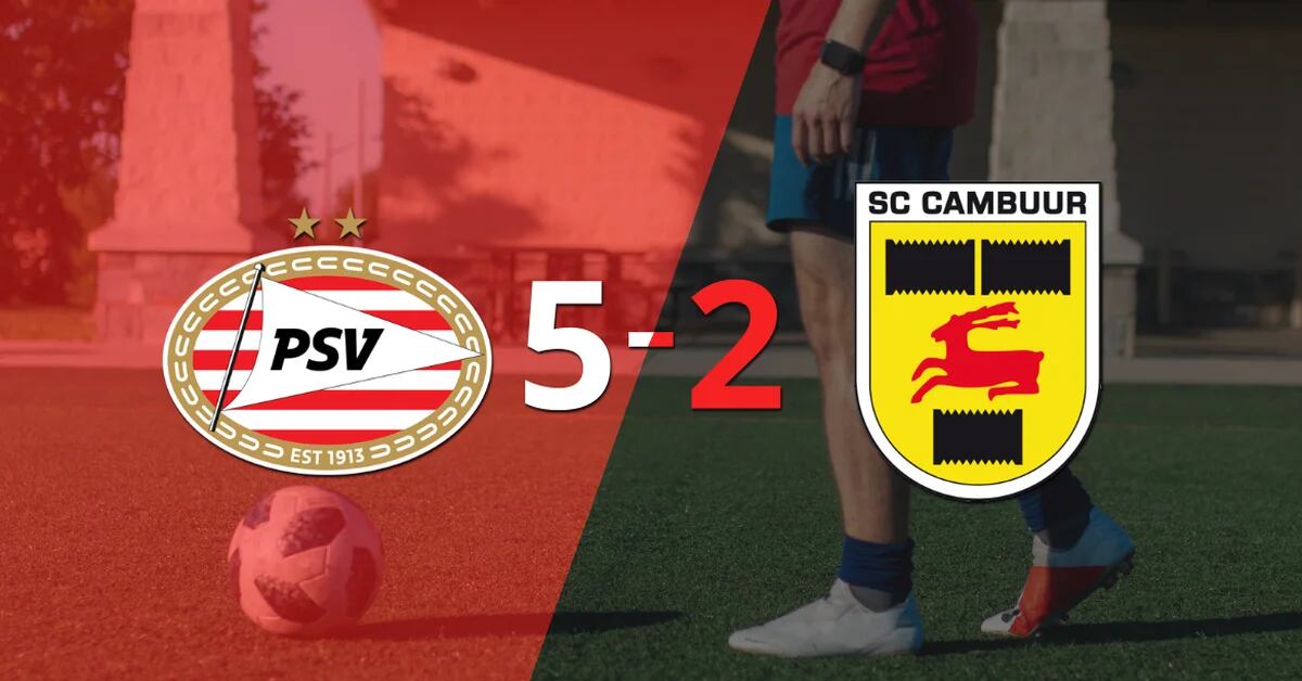 PSV beat Cambuur with a brace from Anwar El Ghazi included