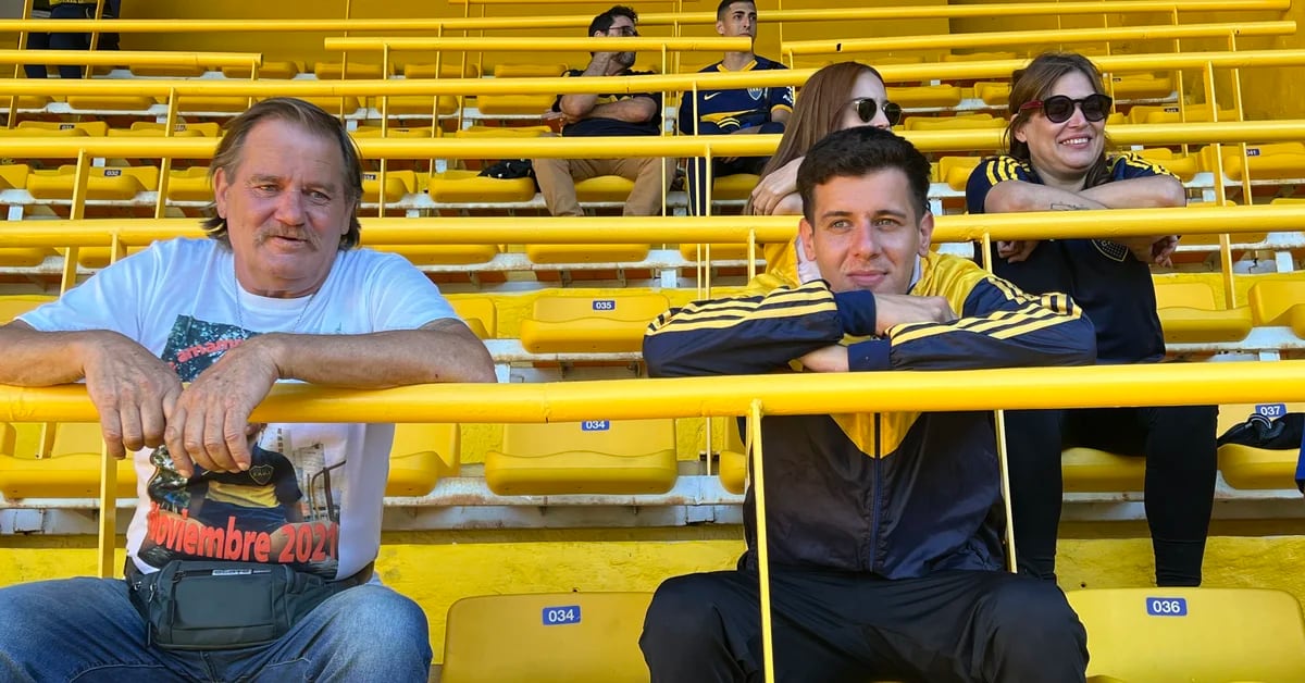 Lucio Dupuy’s grandfather and father, invited to see Boca at La Bombonera: “It’s a caress for the soul”