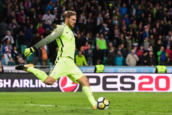 Jan Oblak, guardameta del Atlético Madrid y de la selección de Eslovenia (AFP)