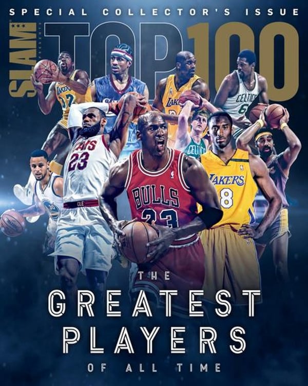 Michael Jordan fue elegido el mejor de la historia de la NBA por la revista Slam Magazine (Slam Magazine)