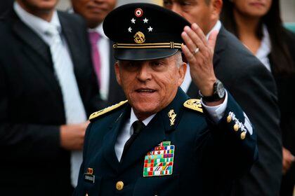 En la imagen, el general mexicano Salvador Cienfuegos. EFE/José Pazos/Archivo
