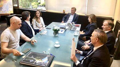 La última reunión de dirección de PRO tuvo lugar el pasado mes de febrero, en las oficinas de Macri en Olivos