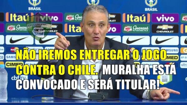 “No entregaremos el partido contra Chile, Muralha (arquero de mal presente) está convocado y será titular”