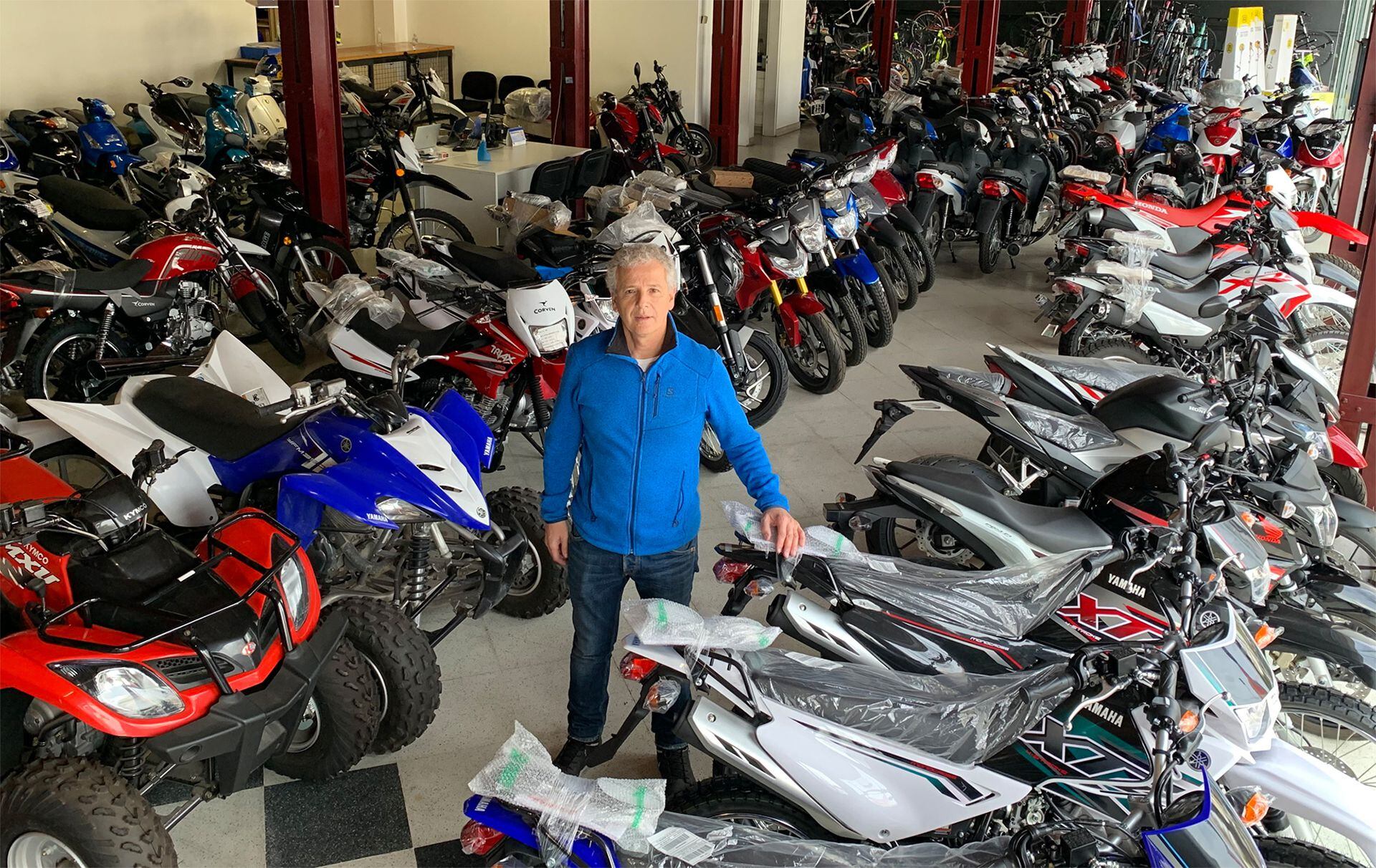 Daniel Cingolani asegura que la tendencia cambió y hoy el mercado de las motos 110 está parado