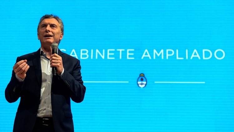 Mauricio Macri encabezó una nueva reunión de gabinete ampliado (Foto de archivo)