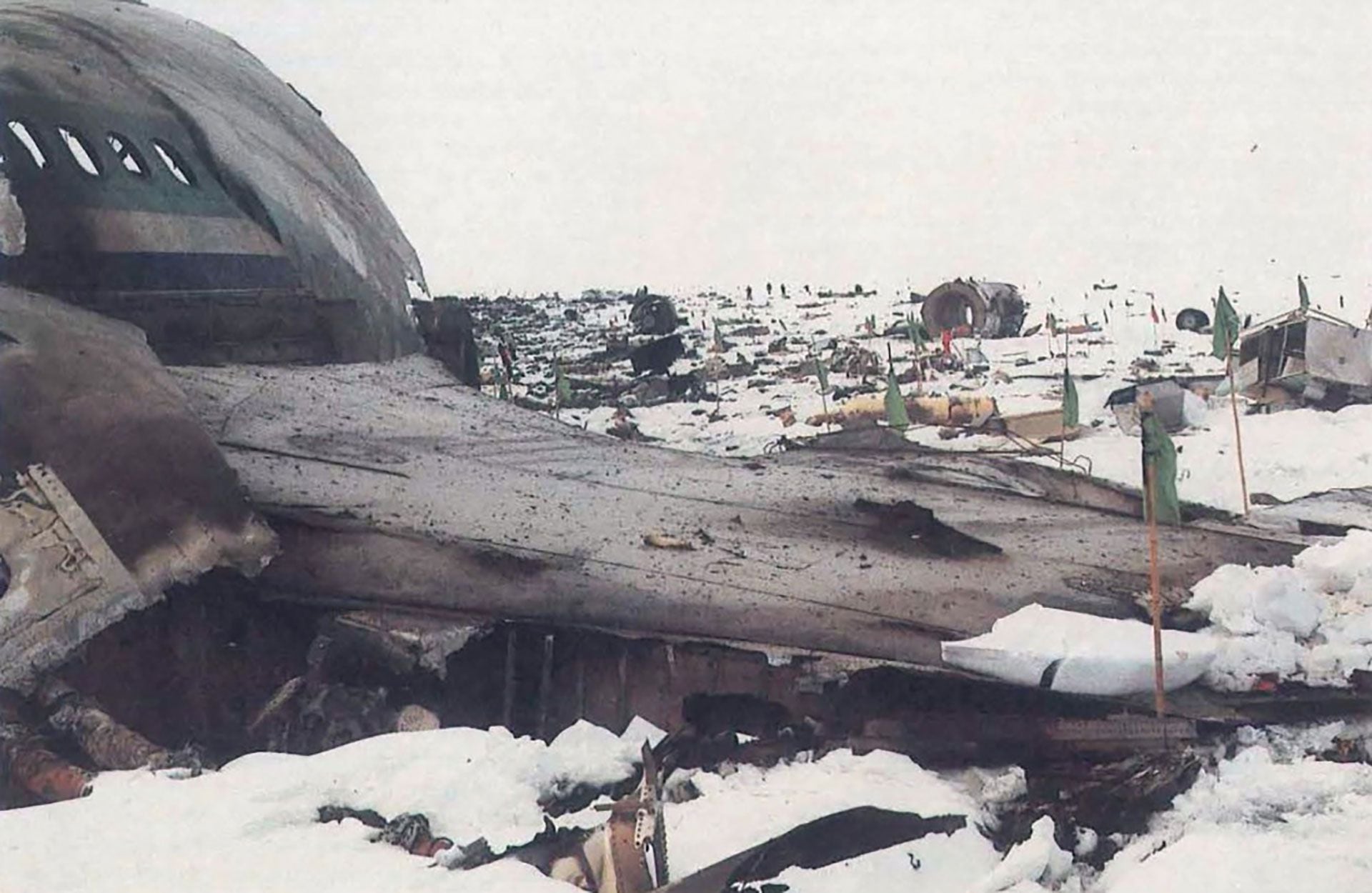 La catástrofe del Monte Erebus, el avión que se estrelló contra un volcán  en actividad en la Antártida con 257 personas a bordo - Infobae