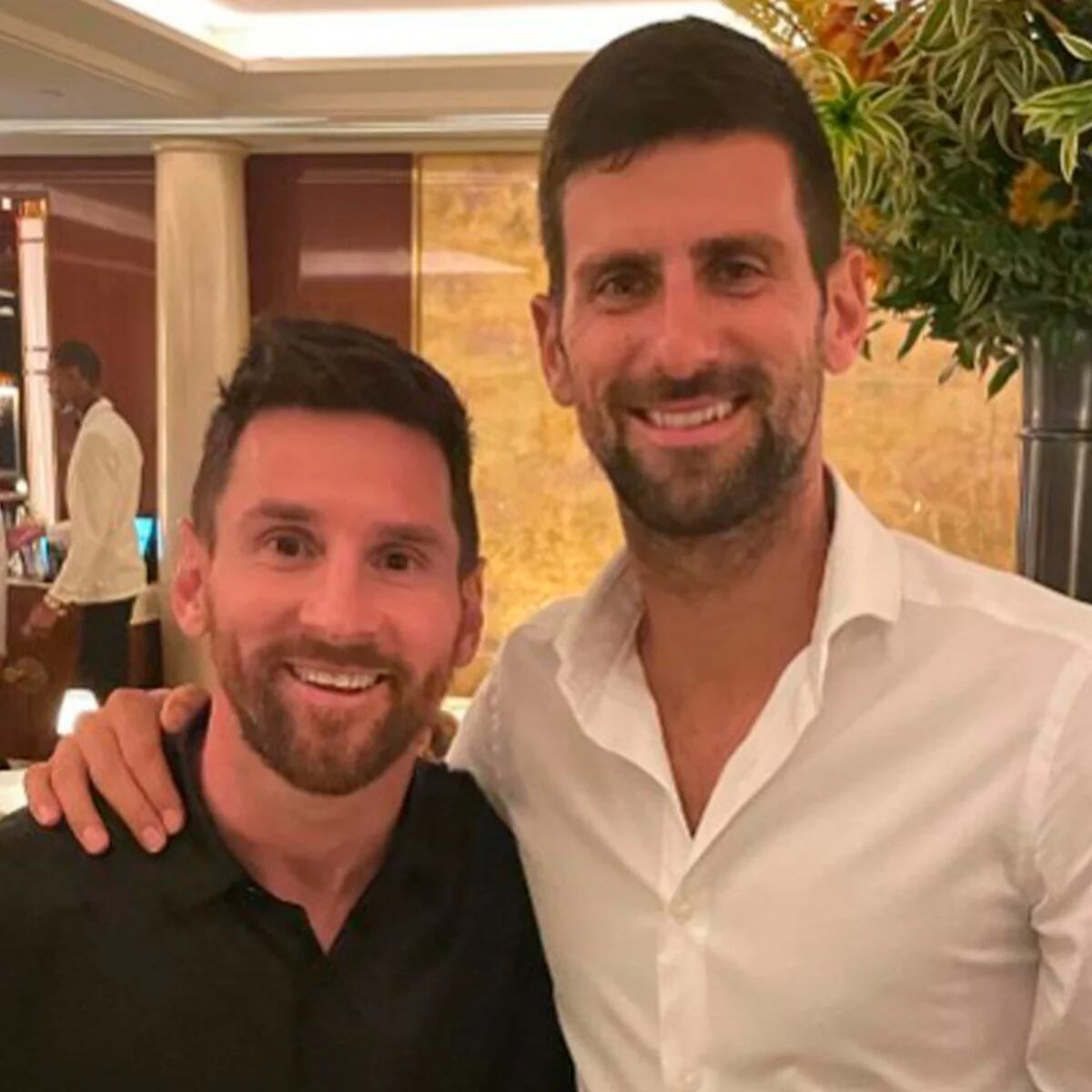 Novak Djokovic reveló la intimidad de su encuentro con Lionel Messi y lanzó  un impresionante elogio - Infobae