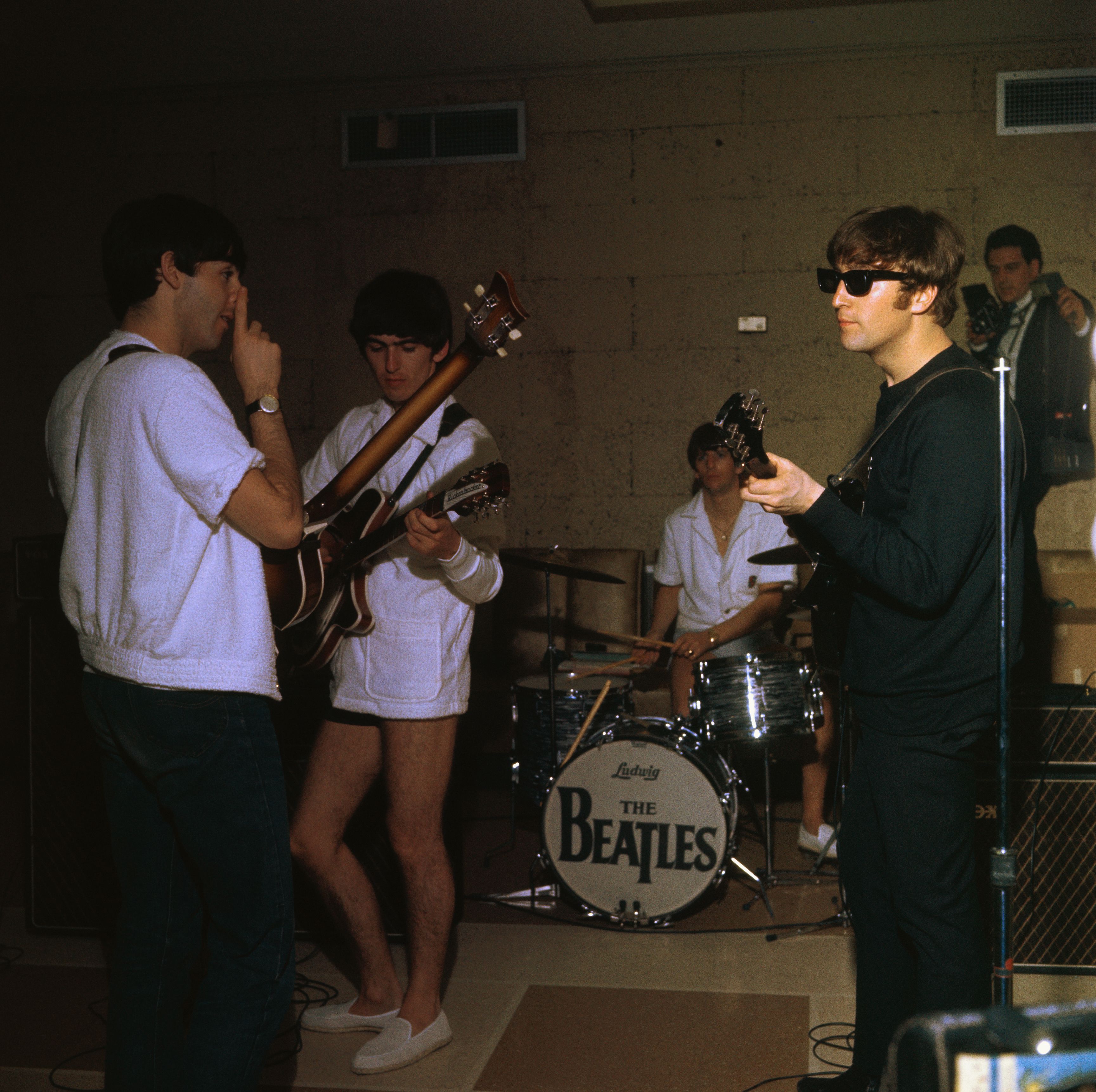 The Beatles Rehearsing- Deauville Beach Resort