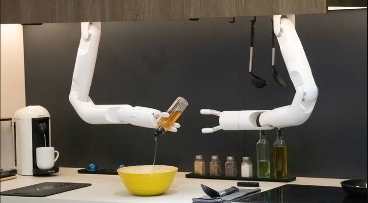 Bot Chef, los brazos robóticos cocineros de Samsung.