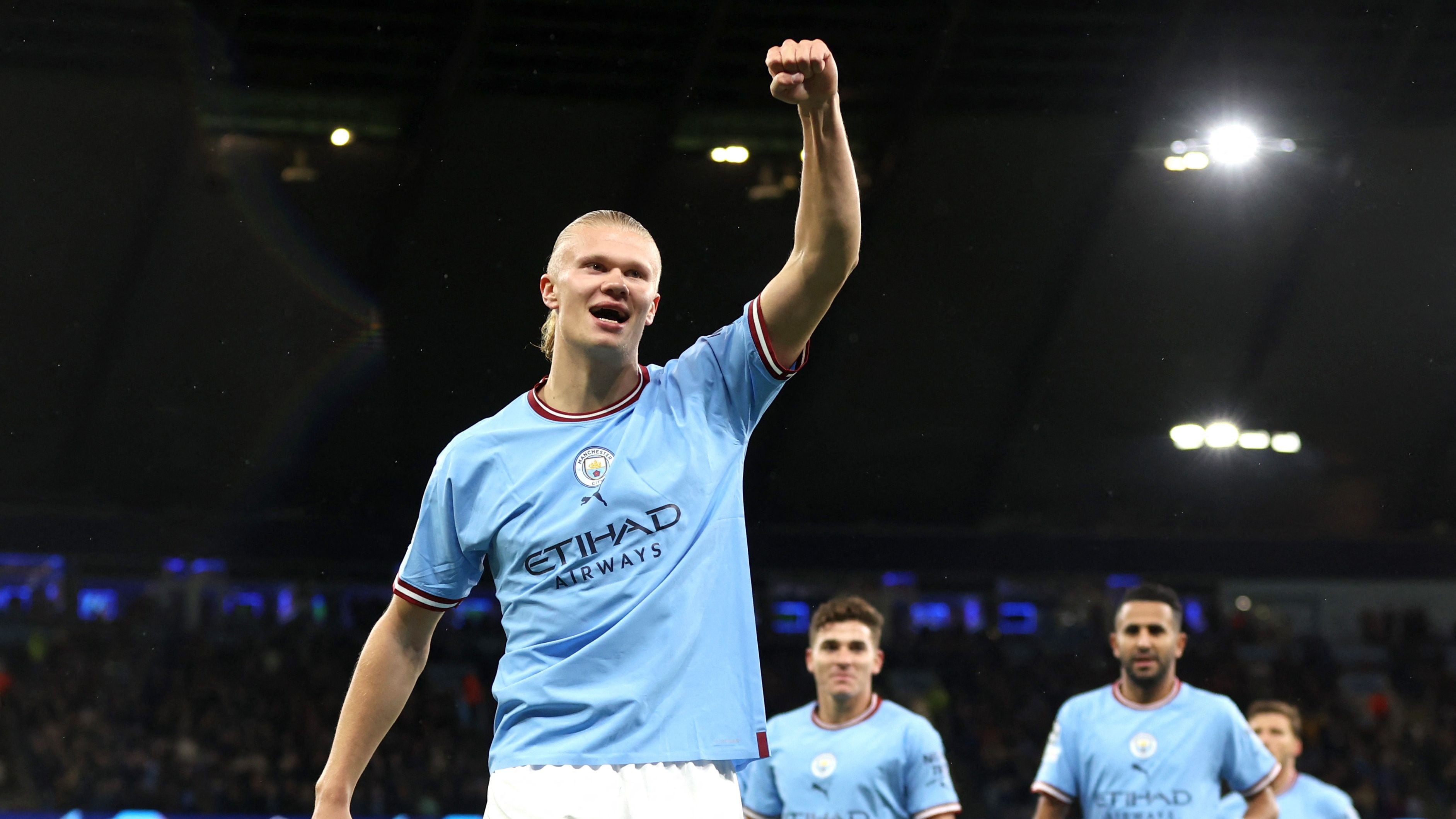 El goleador noruego es una de las grandes claves del Manchester City en esta temporada. Action Images via Reuters/Lee Smith