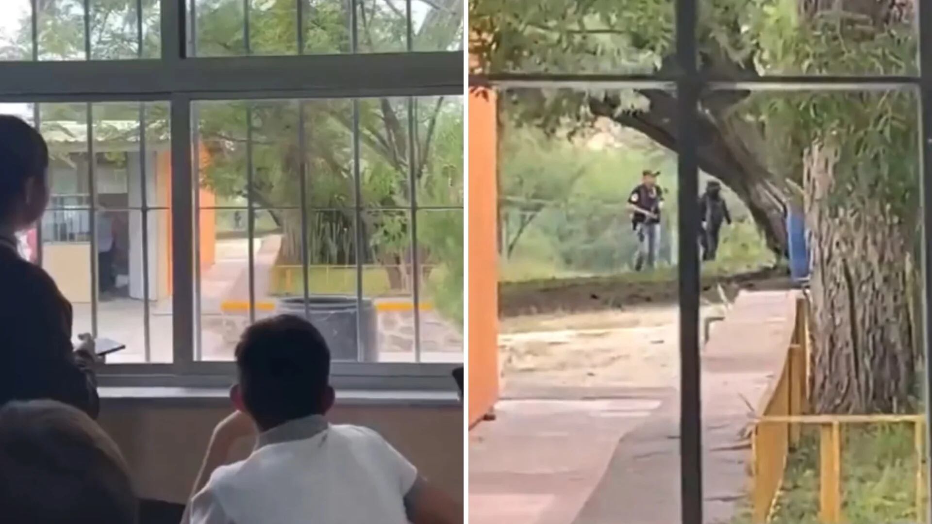 Estudiantes de secundaria captan a sicarios durante enfrentamiento dentro de su escuela en Zacatecas | VIDEO  