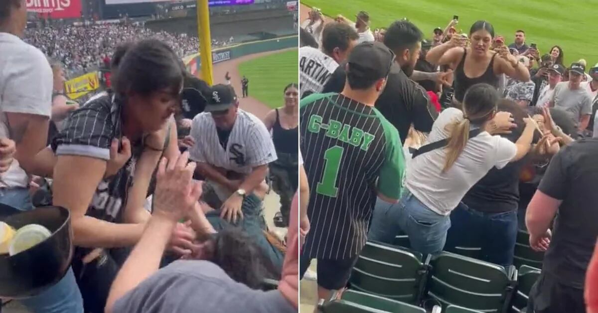 Violent fight between two women during a baseball game: it lasted two minutes and the supporters themselves had to separate