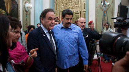 Oliver Stone, Maduro y atrás Sulichin. 