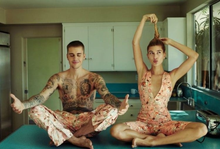 Justin Bieber y Hailey Baldwin revelaron intimidades de su matrimonio (Vogue, Annie Leibowitz)