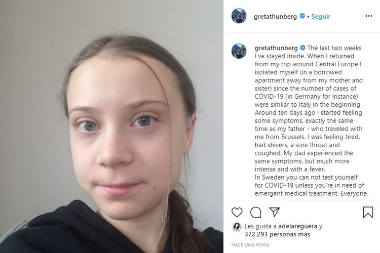 La joven de 17 años expresó su inquietud a través de redes sociales.(Foto: Instagram)