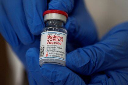 Vacuna de moderna. REUTERS/Eduardo Munoz/Archivo
