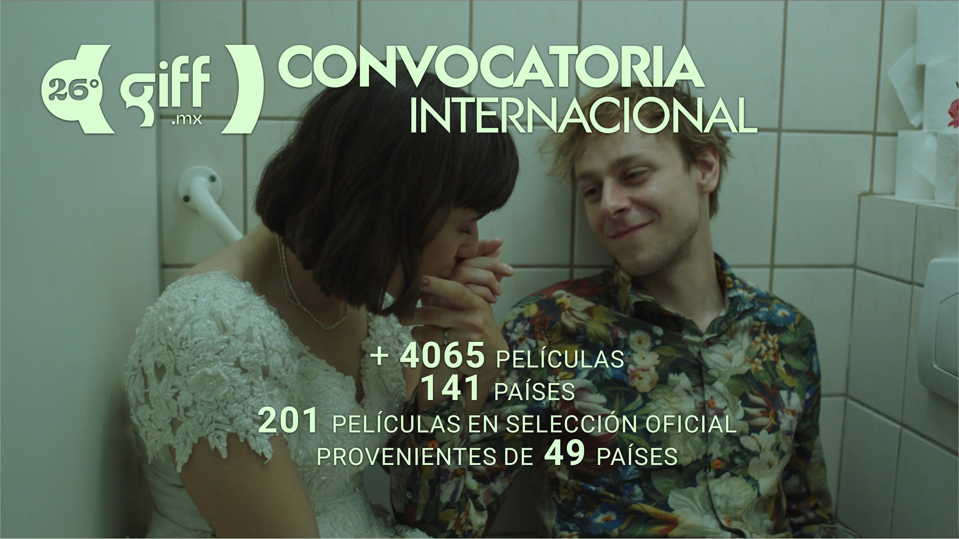 Se exhibirá un total de 201 películas procedentes de 49 países.
(@giffmx)
