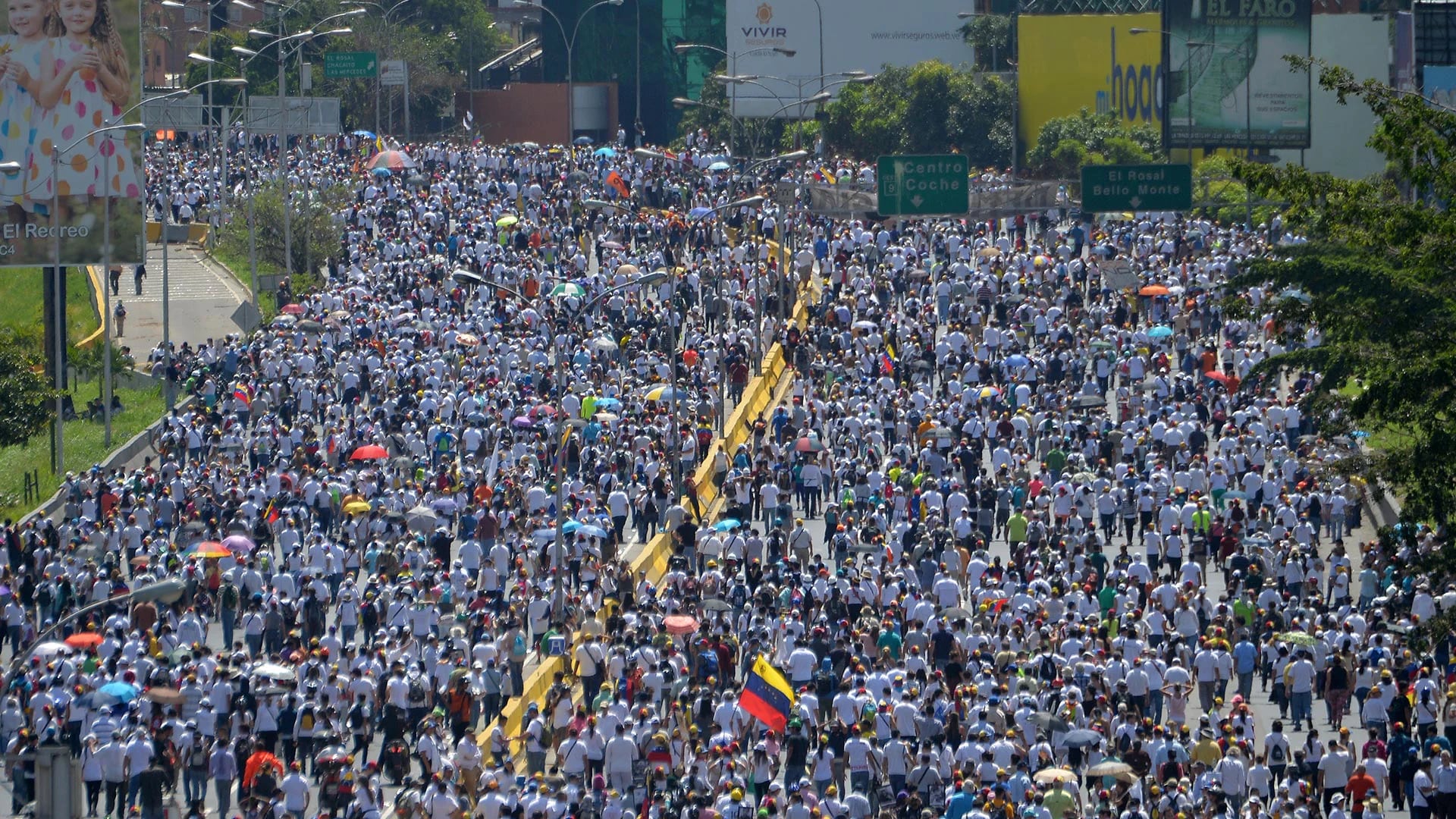 Los venezolanos vuelven a protestar contra Nicolás Maduro (AFP)