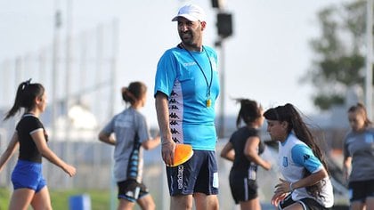 Antonio Spinelli, entrenador de Racing (Prensa Racing)