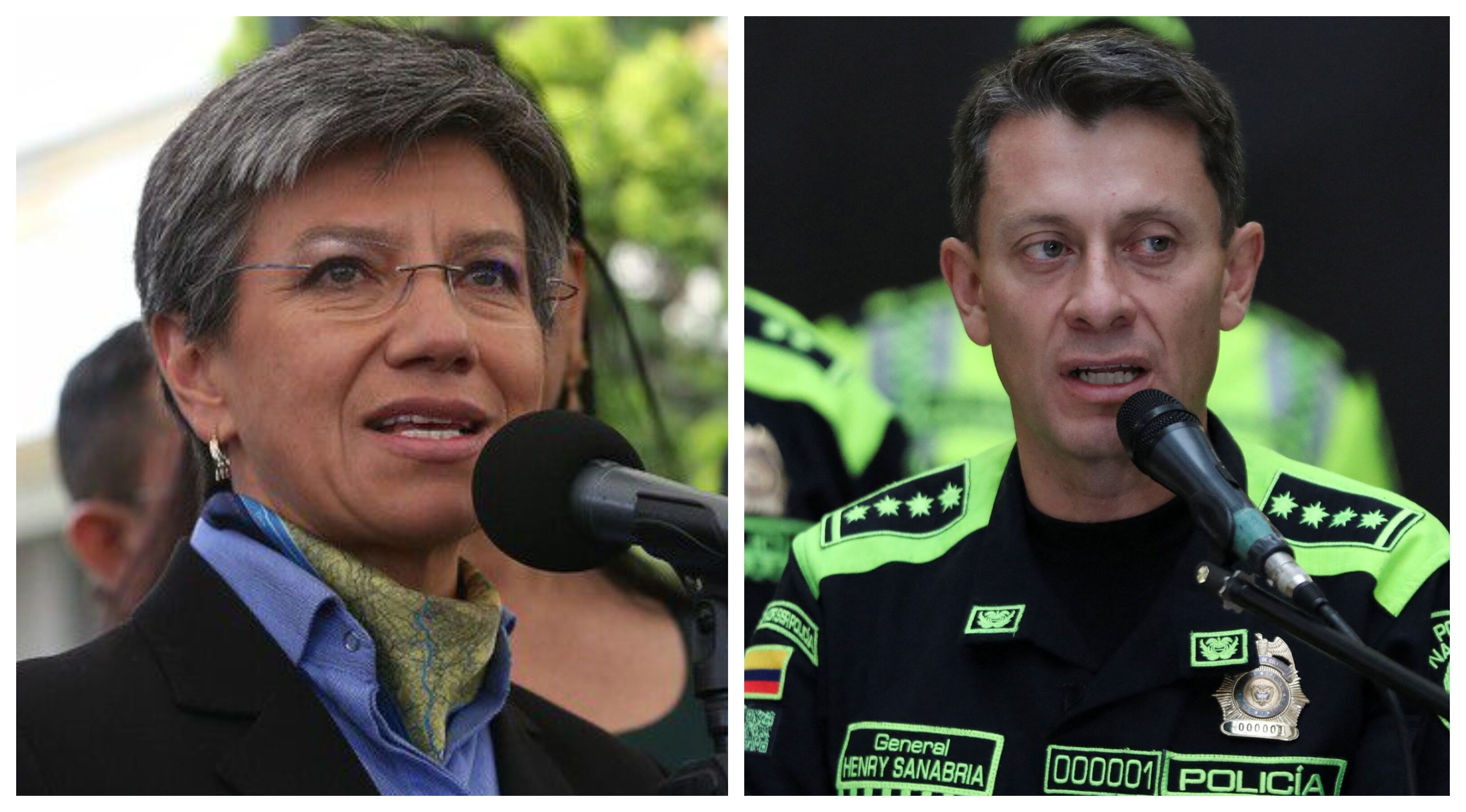 La alcaldesa de Bogotá cuestionó duramente las posturas del director de la Policía sobre la comunidad LGBTIQ+ y el aborto.Colprensa.