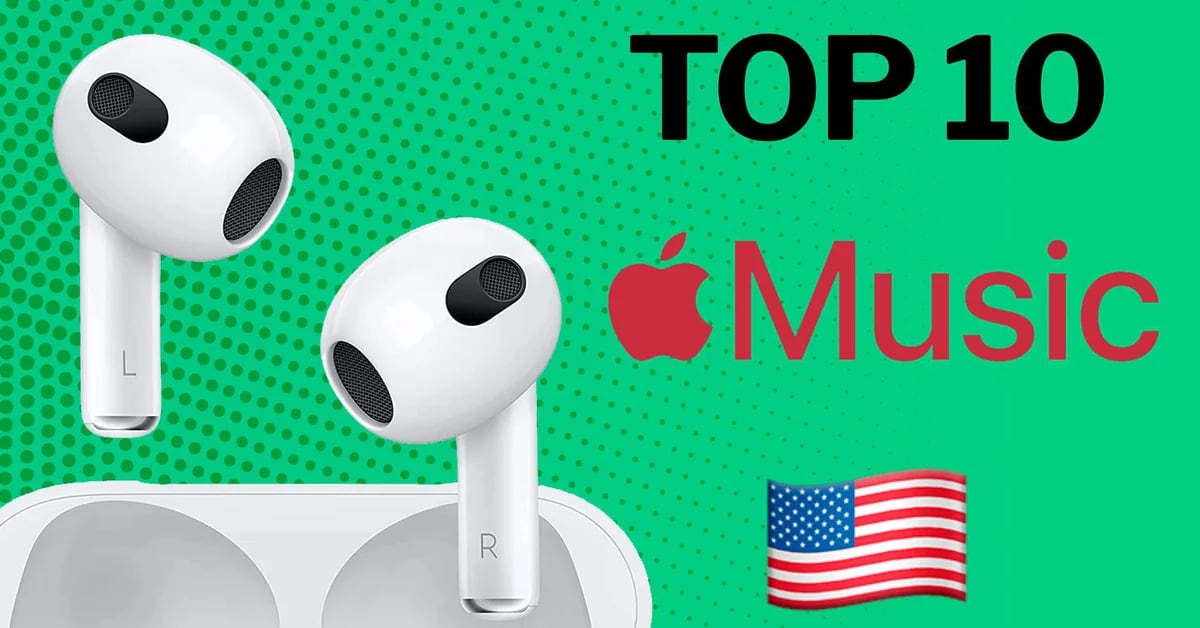 Apple USA: Top 10 Songs Today