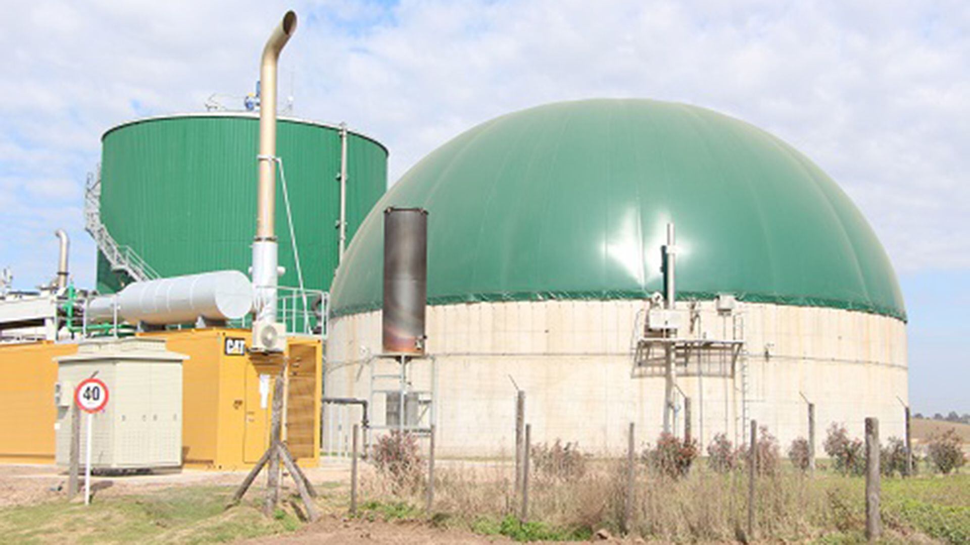 Una de las plantas de biogás en Argentina que produce más de 5MW/hora