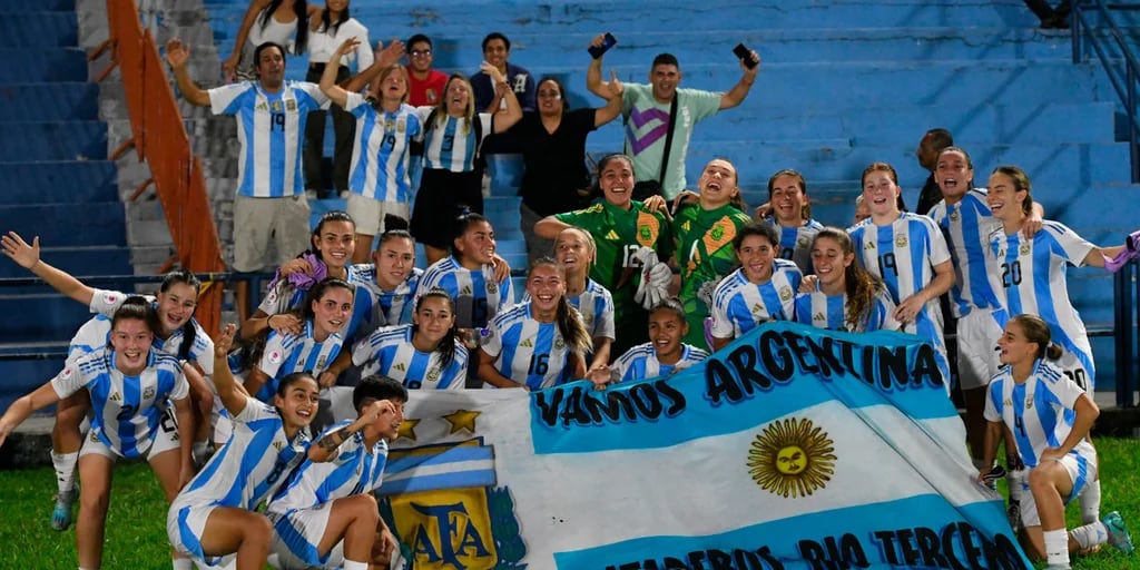 Histórico: la selección argentina igualó con Colombia y clasificó al Mundial Sub 20 femenino tras 12 años