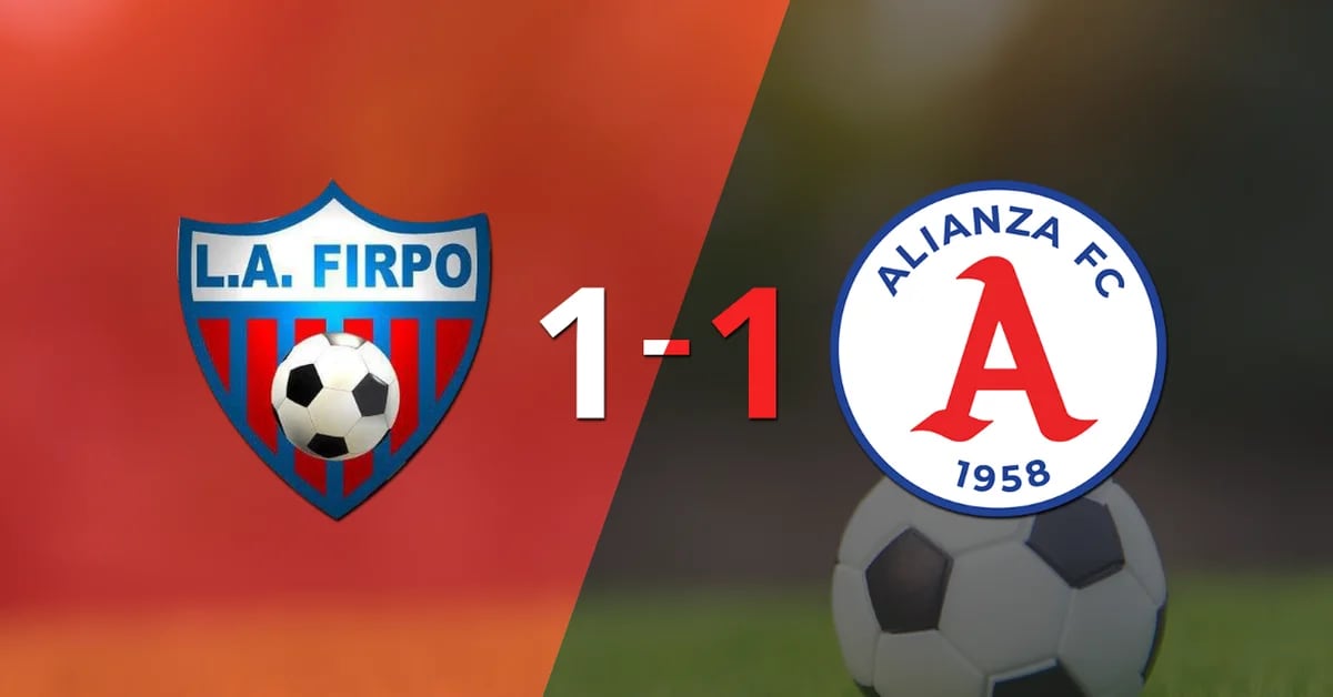 Luis Angel Firpo and Alianza share the points and draw 1-1