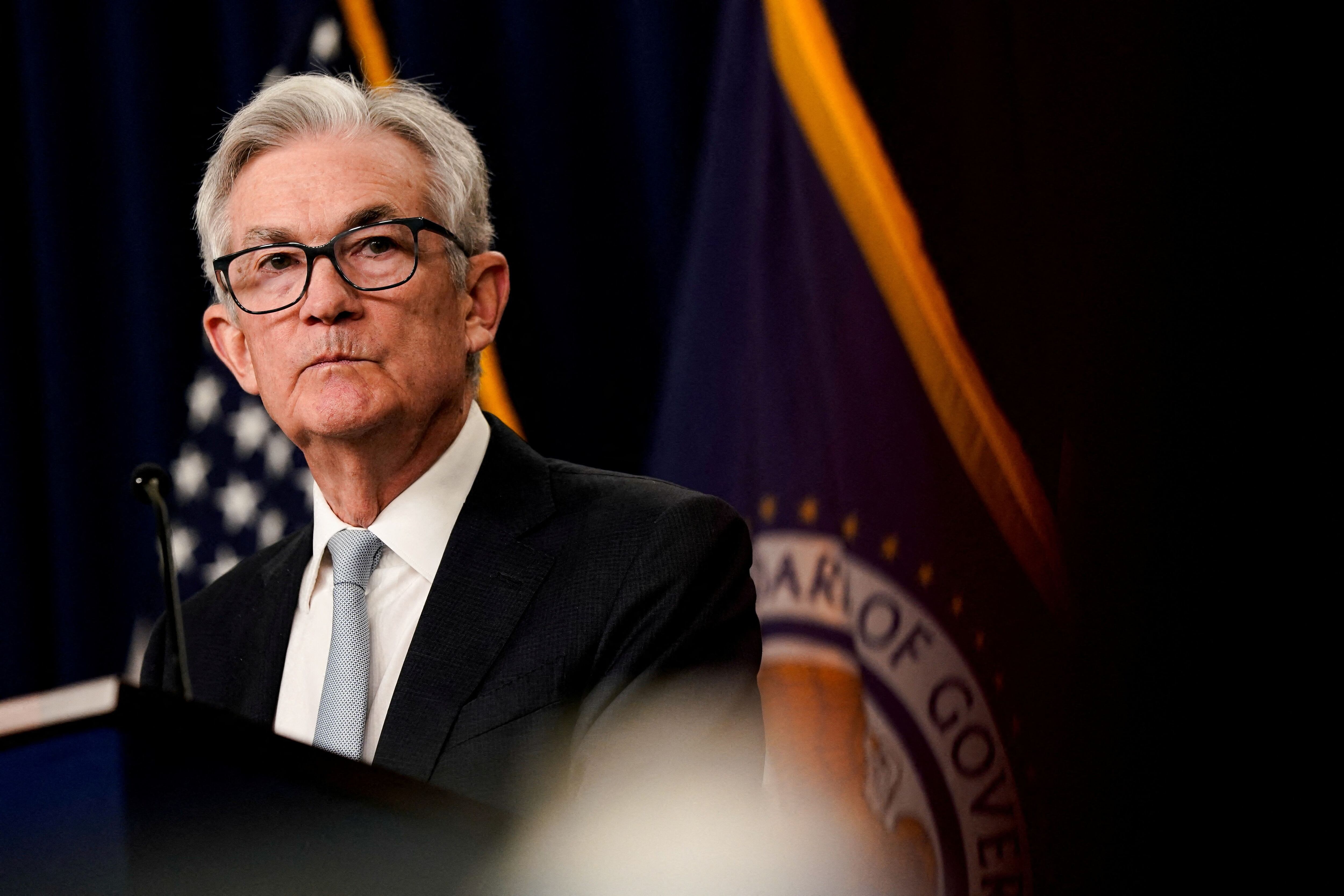 El jefe de la Reserva Federal Jerome Powell (REUTERS/Elizabeth Frantz)