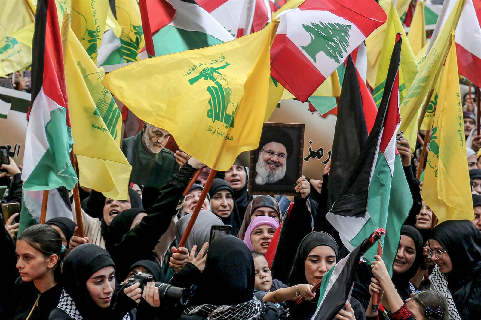 Hezbollah, el "Partido de Dios" (Marwan Naamani/dpa)