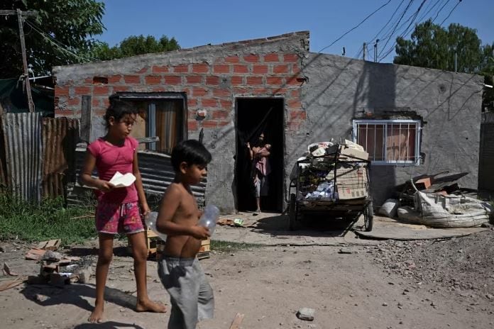 El barrio de Los Pumitas en Rosario © Luis Robayo/AFP/Getty Images