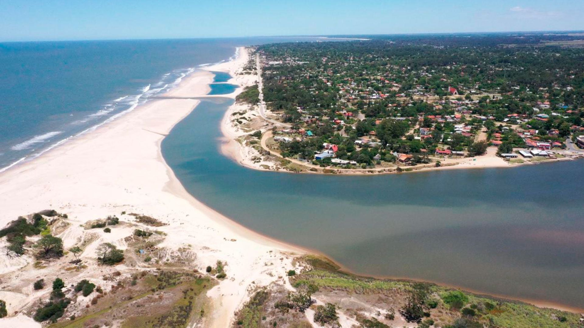 A Natalia Lagos la secuestró su ex pareja en el balneario Parque del Plata, en Canelones, a 50 kilómetros de Montevideo (Crédito: Ministerio de Ambiente)