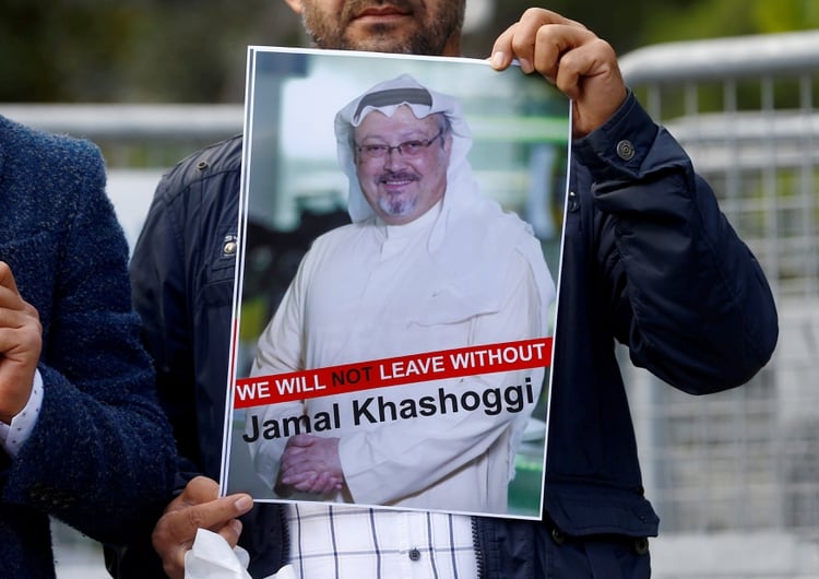El periodista Jamal Khashoggi fue asesinado en el consulado saudita de Estambul en 2018 e investigan cuál fue la responsabilidad del príncipe heredero en el homicidio (REUTERS)