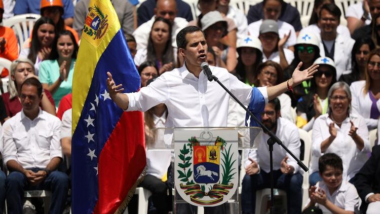 Juan Guaidó, presidente interino de Venezuela (REUTERS/Andres Martinez Casares)