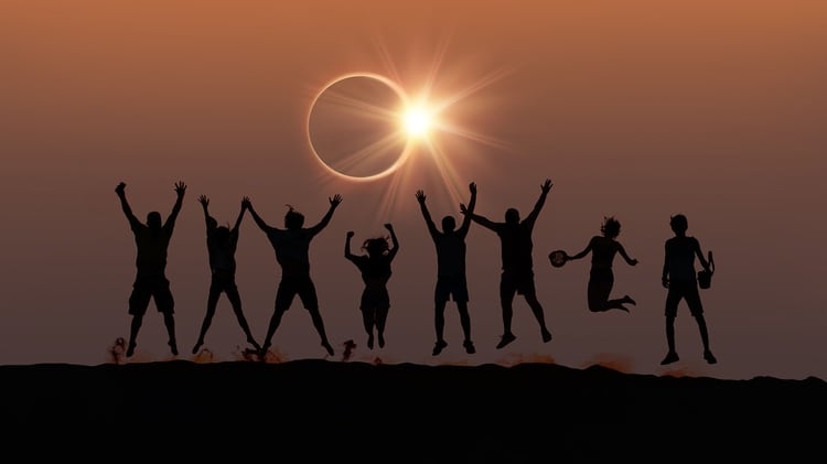 El ultimo eclipse en EEUU ocurrió a mediados de 2017 (Shutterstock)