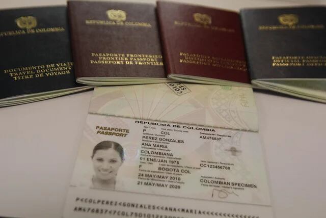 O atual contrato de emissão de passaportes e vistos na Colômbia, que a Thomas Greg & Sons possui, expira em 2 de outubro de 2023 - crédito Colprensa