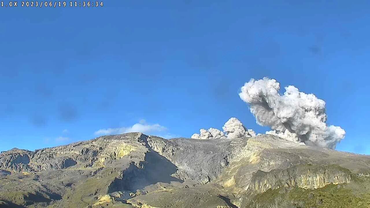 Nevado del Ruiz: piden evacuar varias veredas y realizar simulacros ante una eventual erupción 