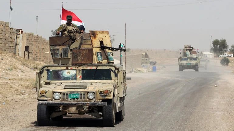 En Irak las fuerzas de Bagdad están en medio de una exitosa ofensiva (AFP)