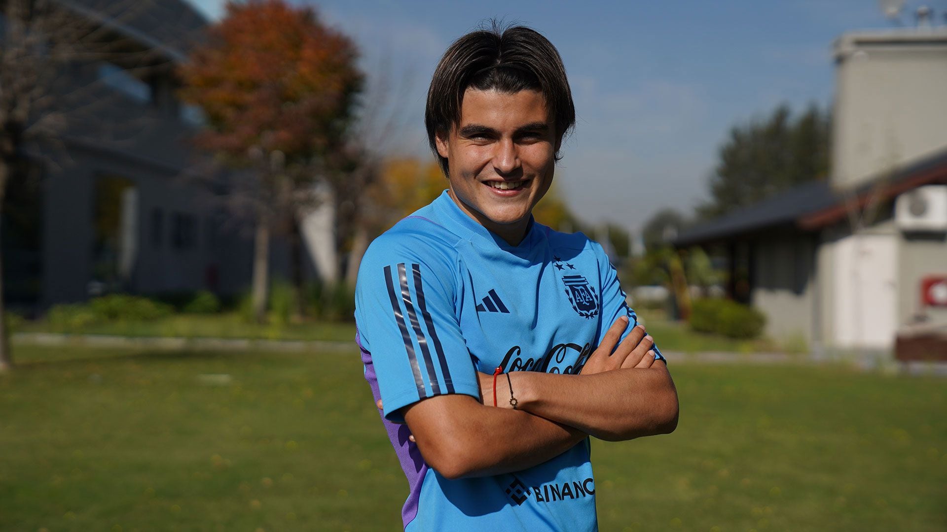 El juvenil nacido en México, ha expresado su clara preferencia y sueño por defender los colores de Argentina
(Matias Arbotto)