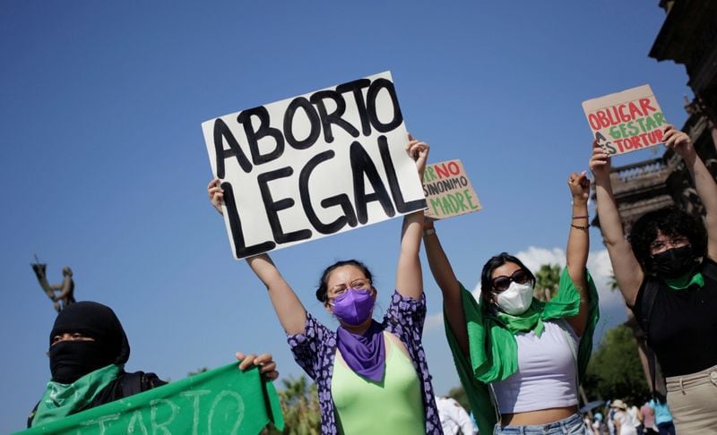 On the afternoon of this September 6, the Supreme Court of Justice of the Nation decriminalized abortion at the federal level and several associations and politicians reacted in favor of this resolution (Reuters)
