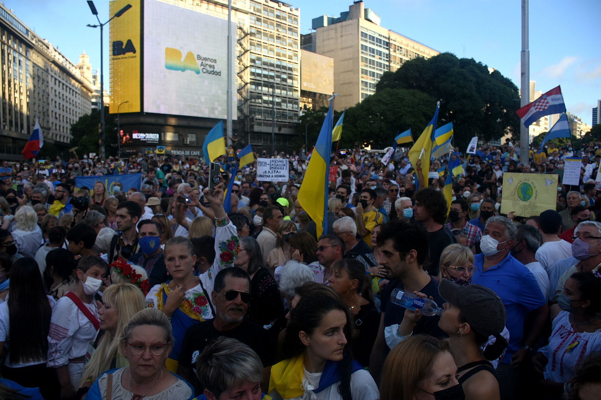 Marcha por Ucrania