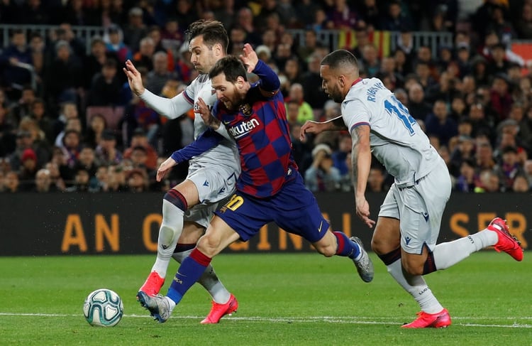 Messi dio dos asistencias en el partido (Reuters)