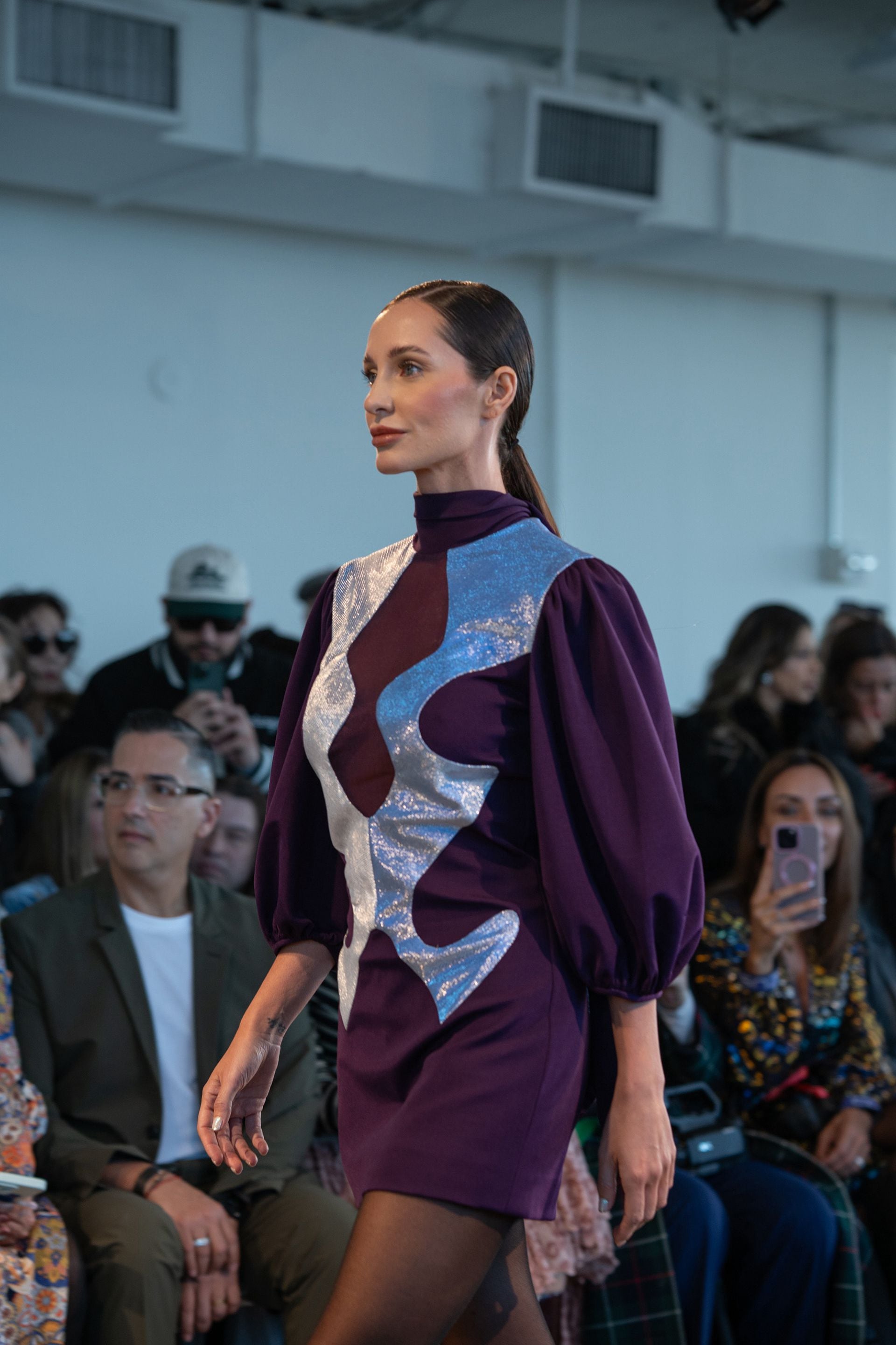 Carolina Haldemann, la periodista argentina que desfiló en la Semana de la Moda de New York