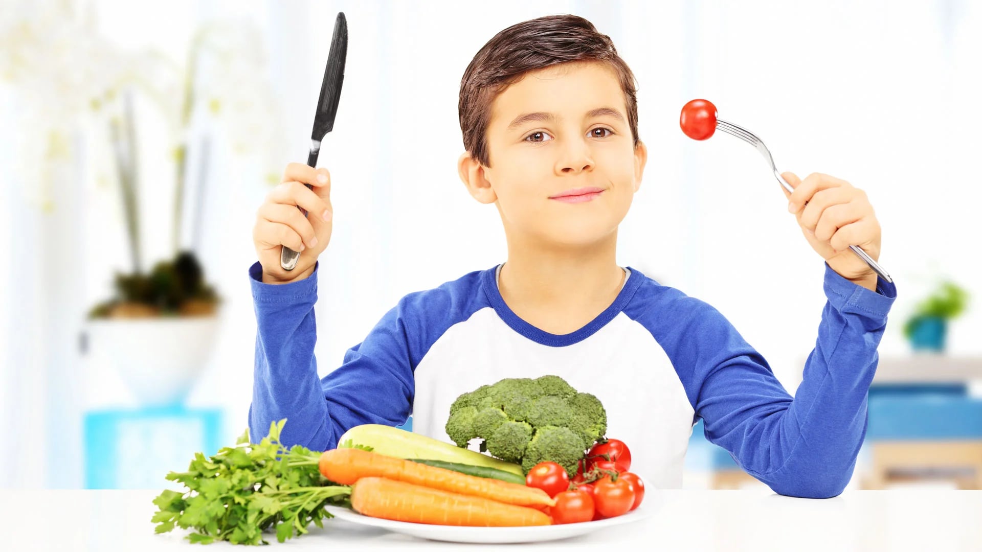 Una dieta variada en nutrientes tiene un gran efecto en el desarrollo inmune de niños (Shutterstock)