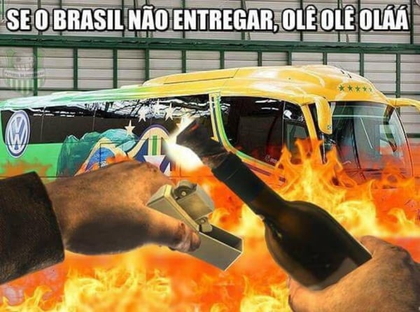 “Si Brasil no entrega, ole ole olaa”