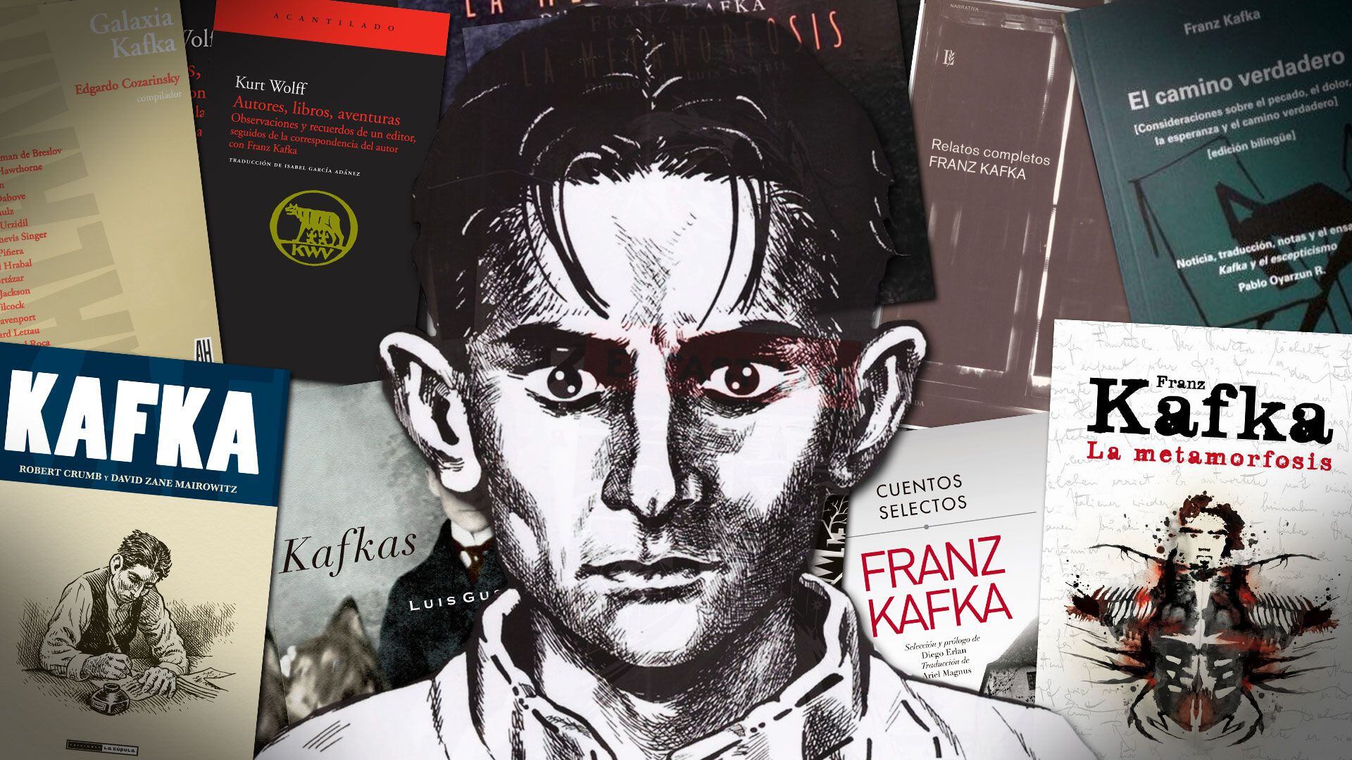 Franz Kafka, uno de los autores emblemáticos de la literatura universal 
