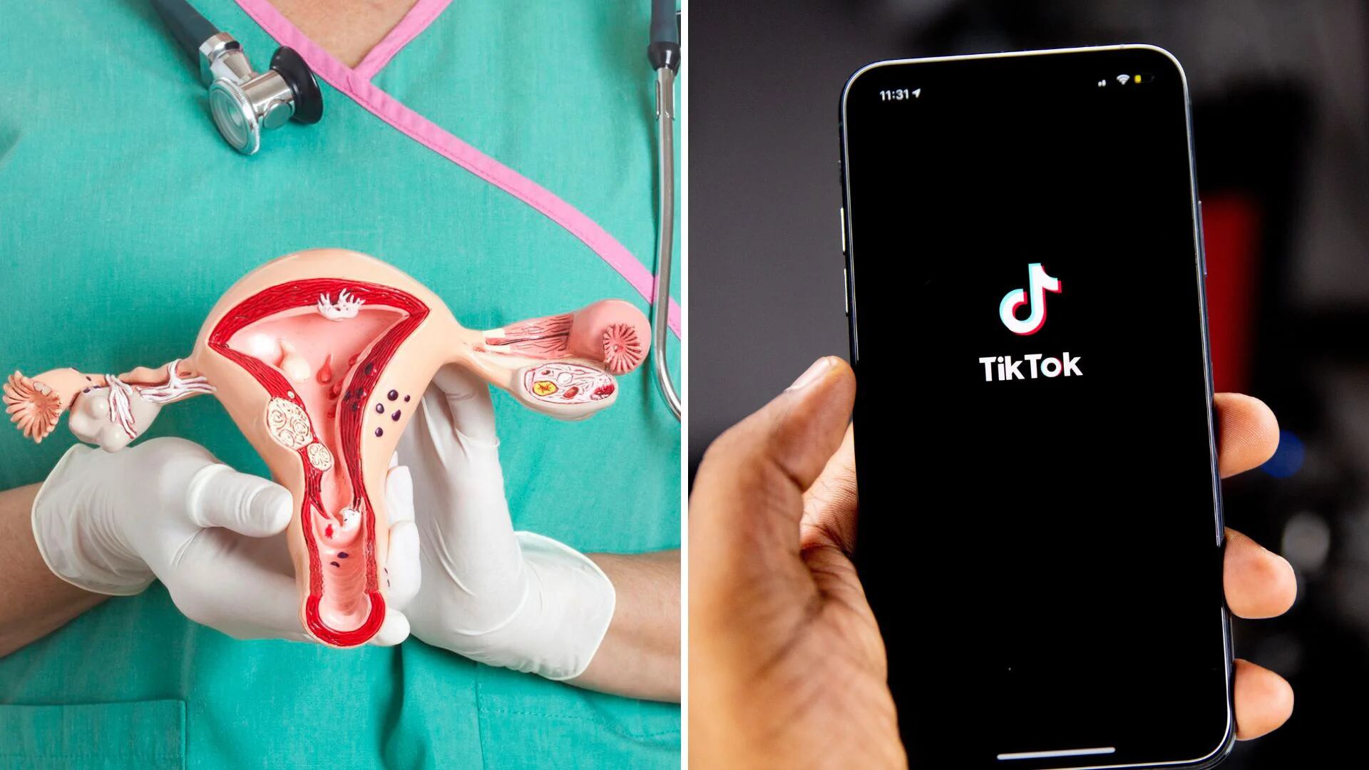 El peligro de ver vídeos en TikTok sobre el cáncer de ovario u otras enfermedades de ginecología: el 73% de la información es falsa